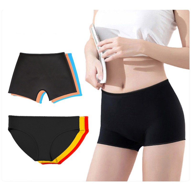 Swim Trunk Quick Dry - Siliconen zwembroek heren dames naadloze boxershorts