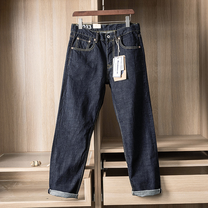 Levis Jeans 501 - 15oz Japanse Raw Blue Selvedge Denim