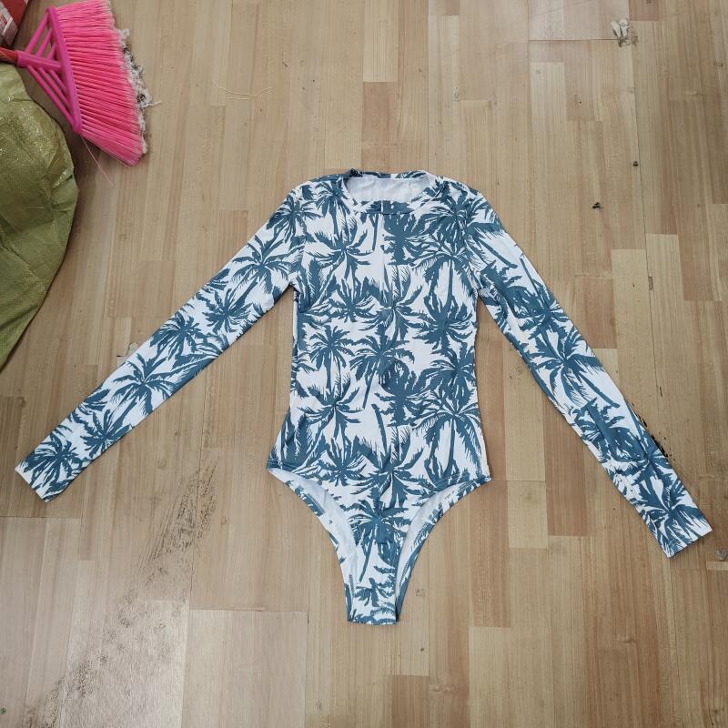 Tropische palmprint bodysuits  - Swim Trunk Quick Dry recensie en prijs