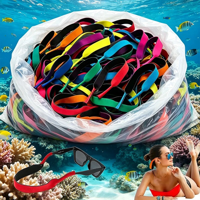 Duikbrilkoord Kleurrijke drijv - Sunglass Retainer Cord recensie en prijs